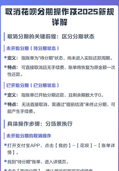分期可以取消吗
