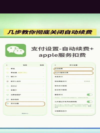 美团月付怎么关闭微信自动扣费