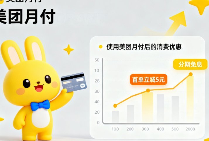 美团月付取现多久到账及还款流程